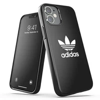 Ochranné pouzdro Adidas OR SnapCase Trojlístek pro Apple iPhone 12 Mini černá/černá 42283