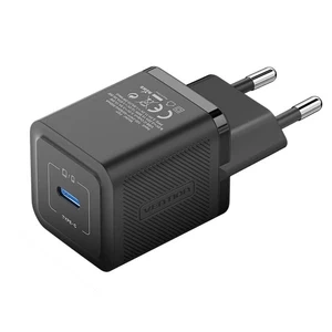 Зарядний пристрій Vention FEPB0-EU USB-C GaN 20 Вт, чорний