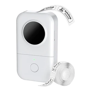 Портативний принтер етикеток Phomemo D30 з Bluetooth, білий