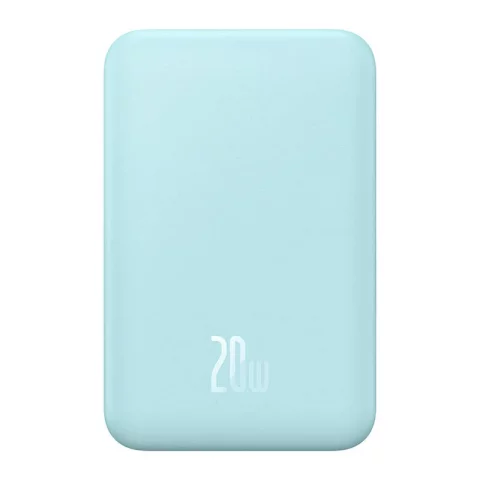 Magnetická mini power banka Baseus 5000mAh, USB-C 20W (modrá)