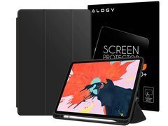 Alogy Smart Case pro Apple iPad 10.2 2019 7Gen Black Alogy Glass