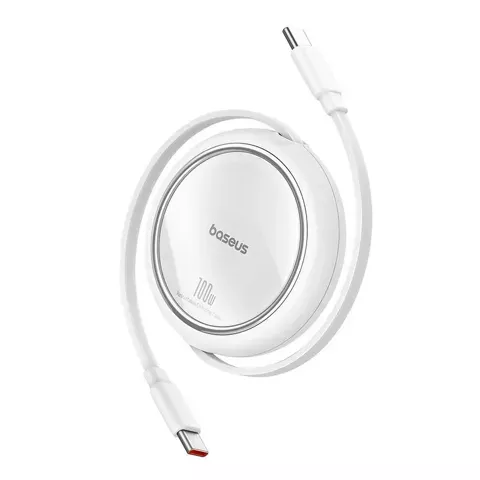 Baseus Free2Draw kabel USB-C na USB-C, PD, 100W, 1m (bílý)