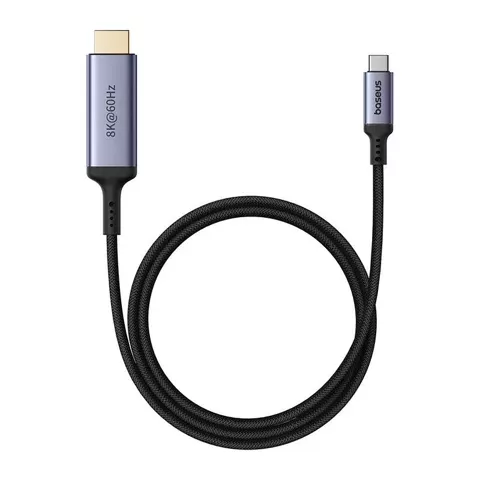 Baseus USB-C na HDMI adaptér s vysokým rozlišením 1,5 m (černý)