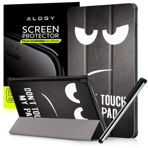 Etui Alogy Book Cover pro Lenovo M10 TB-X505 F/L Don't Touch My Pad Folia Rysik