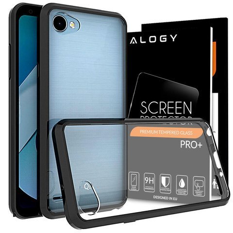 Pouzdro Alogy Crystal Armor pro LG Q6 Black Glass Alogy