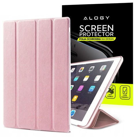 Pouzdro Alogy Smart Case Apple iPad 2 3 4 silikonové Pink FOIL