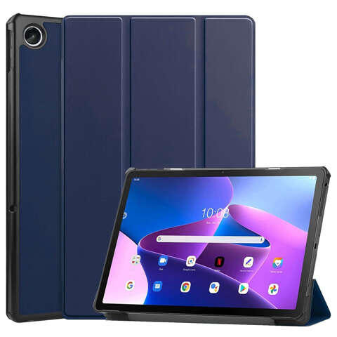 Pouzdro na tablet Lenovo Tab M10 FHD Plus 10.6 3 GEN 3RD 3gen 2023 TB-125FU / TB-128FU pouzdro obal knihy Navy Blue Glass