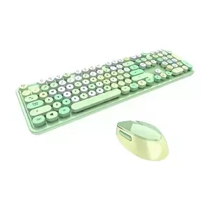 Sada bezdrátové klávesnice MOFII Sweet 2,4G (zelená)