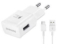 Samsung nabíječka EP-TA20EWE FC USB-C kabel 1,5m EP-DW700CBE bílý