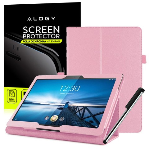 Stojan na pouzdro pro Lenovo Tab M10 10.1 TB-X605 Pink FOIL SCRIPTION