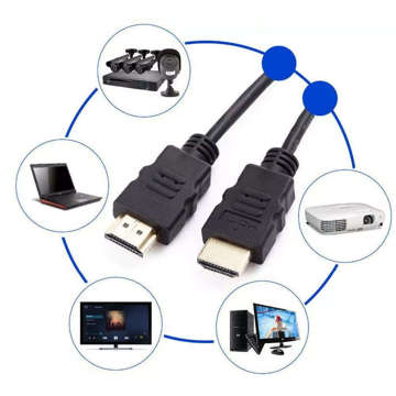 1,5m HDMI kabel - HDMI kabel pro přenos HD 4K videa v2.0 PVC HDTV černý