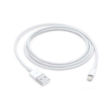 1m rychlý kabel USB-A to Lightning to Apple bílý