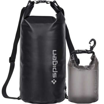 20L / 2L Spigen A630 voděodolná taška univerzální Waterproof Bag Black