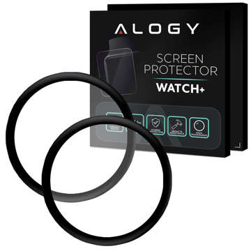 2x Alogy 3D flexibilní sklo pro Huawei Watch GT 3 42mm Black