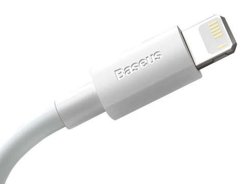 2x Kabel 1.5m Baseus USB do Lightning PD 2.4A White