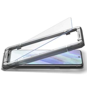 2x Samsung Galaxy S21 FE Tvrzené sklo pro Spigen Alm Glas.tR