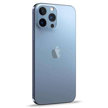 2x kryt objektivu fotoaparátu Spigen Optik.TR chránič fotoaparátu pro iPhone 13 Pro / 13 Pro Max Sierra Blue