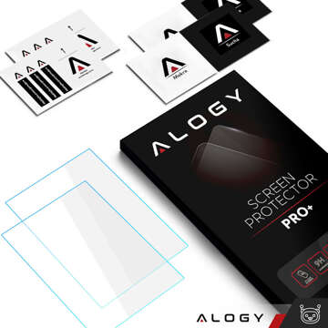 2x tvrzené sklo pro Asus ROG Ally pro Alogy Screen Protector Pro 9H Obrazovka konzoly