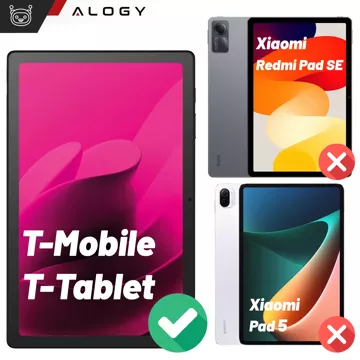 2x tvrzené sklo pro T-Mobile T Tablet 5G 10,36" Tablet Screen Alogy Screen Protector Pro 9H