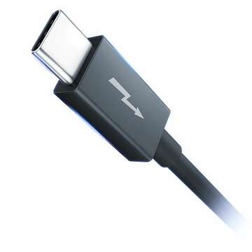 3MK Hyper ThunderBolt kabel USB-C/USB-C 1m 240W 5A