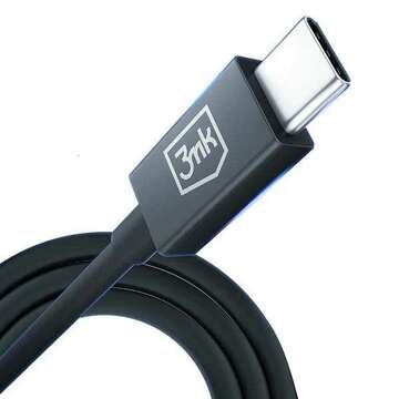 3MK Hyper ThunderBolt kabel USB-C/USB-C 1m 240W 5A