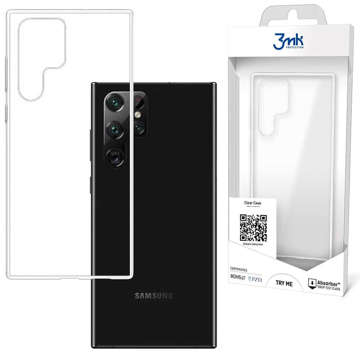 3mk Clear Case TPU silikonové ochranné pouzdro pro Samsung Galaxy S22 Ultra