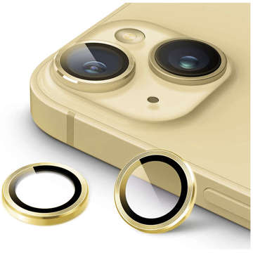 3mk Lens Protection Pro chránič objektivu telefonu pro Apple iPhone 14 Plus Gold