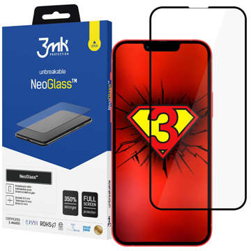 3mk NeoGlass 8H sklo proti prasknutí pro Apple iPhone 13 Mini Black