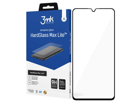 3mk Tvrzené sklo HardGlass Max Lite pro Samsung Galaxy A22 4G Black