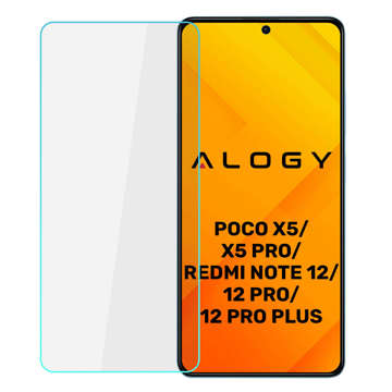 9H Tempered Glass Alogy Screen Protector PRO pro Xiaomi Poco X5/ Pro/ Redmi Note 12/ Pro/ Pro Plus 5G