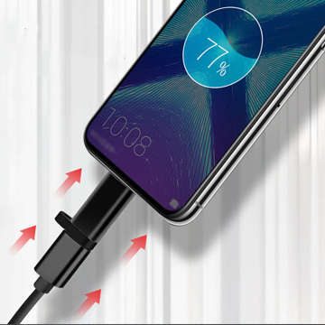 Adaptér Alogy plug konvertor USB-C typu C na micro USB 3.0 černý