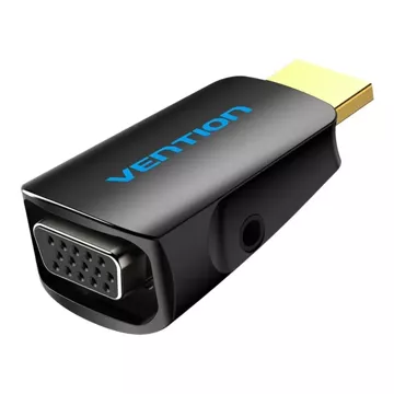 Adaptér HDMI na VGA Vention AIDB0 z portem audio 3,5 mm