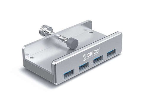 Adaptér Hub 4w1 Orico 4x USB 3.0 kabel USB-A 3.0 (1m)