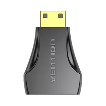 Adaptér Mini HDMI Male to HDMI Female Vention AISB0 4K 30Hz (černý)