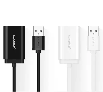 Adaptér UGREEN externí hudební zvuková karta USB - 3,5 mm mini jack 15 cm černý (30724)