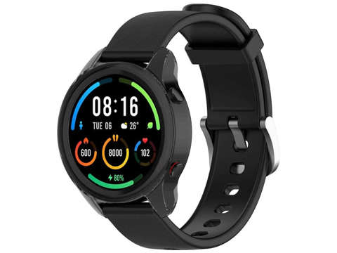 Alogové silikonové pouzdro pro Xiaomi Mi Watch Color Sport Black