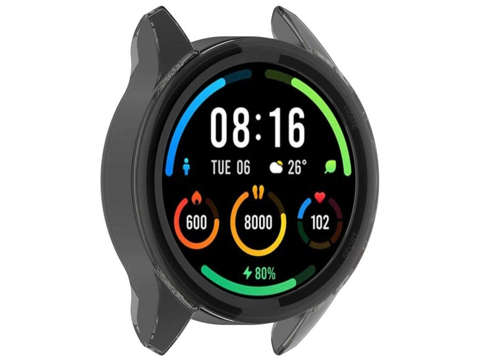 Alogové silikonové pouzdro pro Xiaomi Mi Watch Color Sport Black