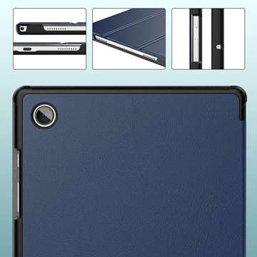 Alogy Book Cover Case pro Samsung Galaxy Tab A8 2021 SM-X200 / SM-X205 Navy Blue Foli Stylus Pen