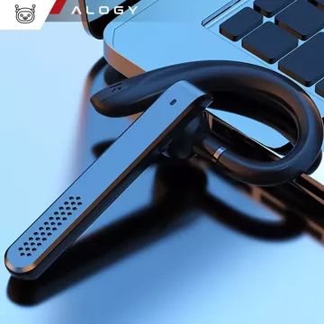 Alogy Earphone Bluetooth sluchátka pro telefon, voděodolná IPX4, pro volání, černá