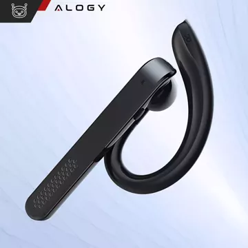 Alogy Earphone Bluetooth sluchátka pro telefon, voděodolná IPX4, pro volání, černá