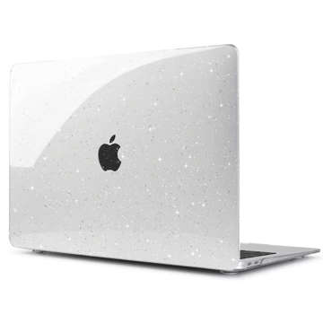 Alogy Hard Case Cover pro Apple MacBook Air 13 M1 2020 Glitter Clear Screen Protector Keyboard Overlay Slider Case