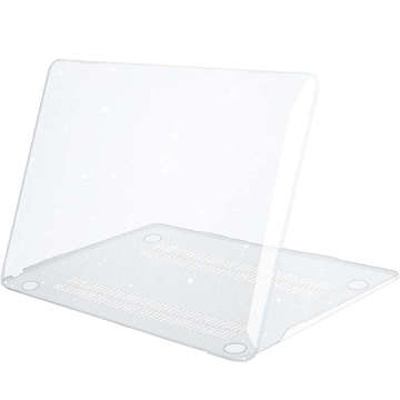 Alogy Hard Case Cover pro Apple MacBook Air 13 M1 2020 Glitter Clear Screen Protector Keyboard Overlay Slider Case