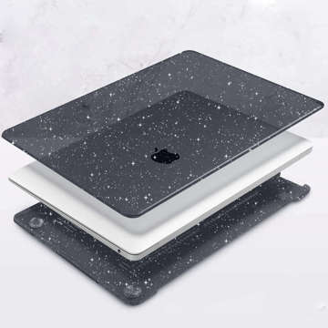 Alogy Hard Case pro Apple MacBook Air 13 M1 2020 Glitter Black kryt klávesnice