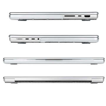 Alogy Hard Case pro Apple Macbook Pro 14 2021 A2442 Transparent