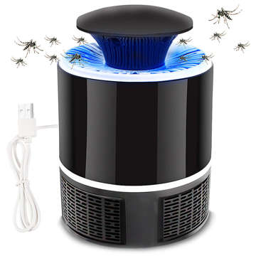 Alogy Mosquito Lamp Černá LED lampa na hubení hmyzu