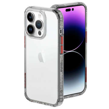 Alogy Protective Case Ochranný kryt pro Apple iPhone 14 Pro Max Black and Clear Glass