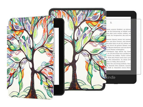 Alogy Smart Case pro Kindle Paperwhite 4 2018/2019 Colorful tree Glass