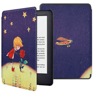 Alogy Smart Case pro Kindle Paperwhite 5 / V (11. gen.) Little Prince Rose Glass