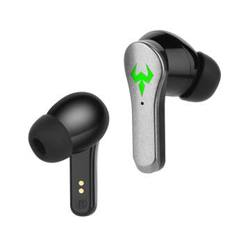 Alogy TWS 9D EarPhones Bluetooth 5.2 bezdrátová sluchátka s dokovací stanicí a mikrofonem PowerBank pro hráče černá