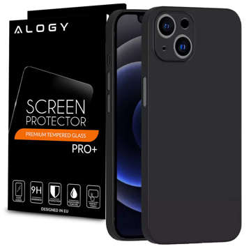 Alogy Ultra Slim Case pro Apple iPhone 13 Mini Black Glass